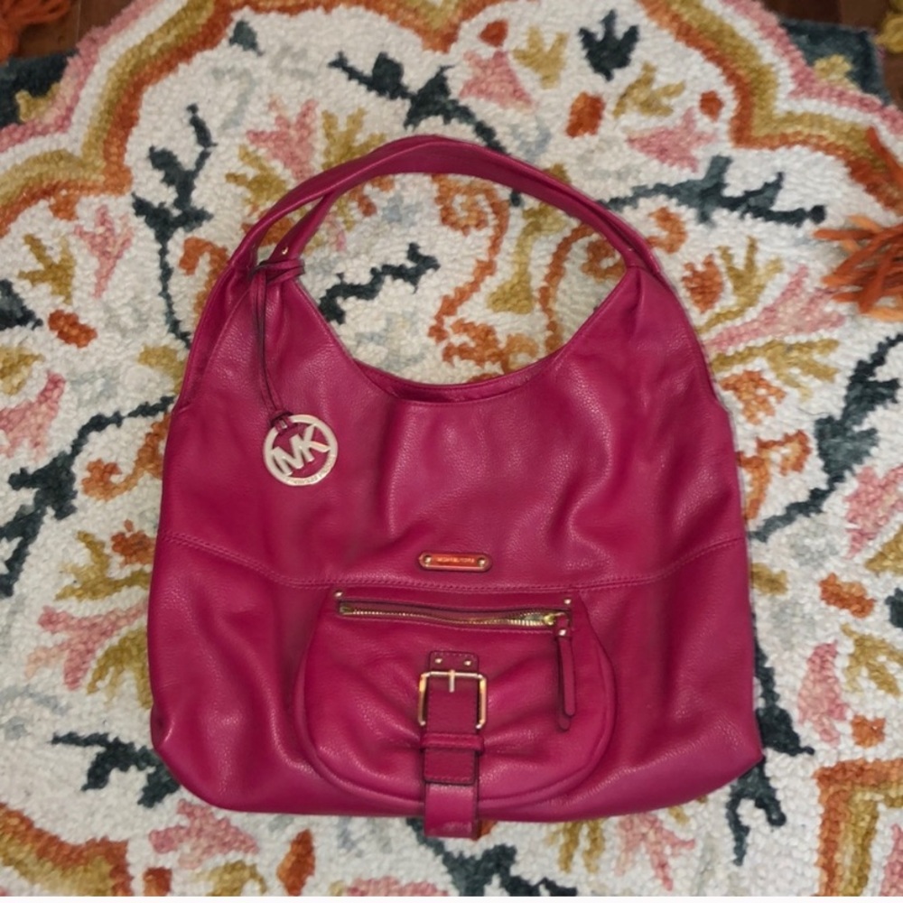 Genuine Leather MICHAEL Michael Kors Shoulder Bag